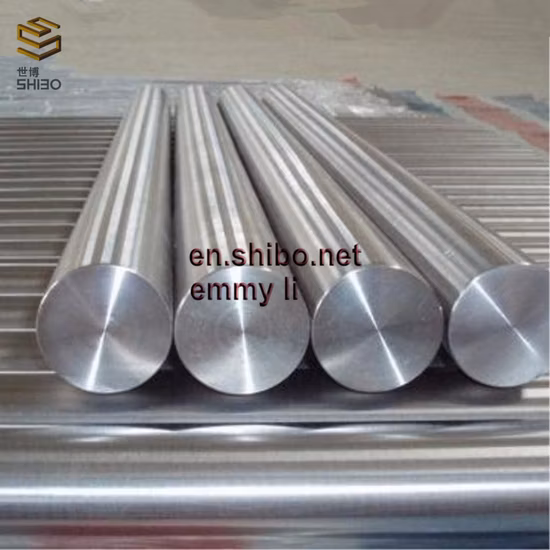 Fabricação de barra de titânio à venda